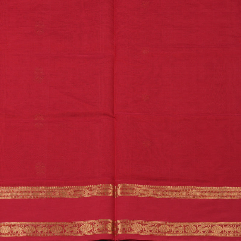 Hayagrivas Tomato Pink Kanchi Silk Cotton Saree KSBE124C8-30