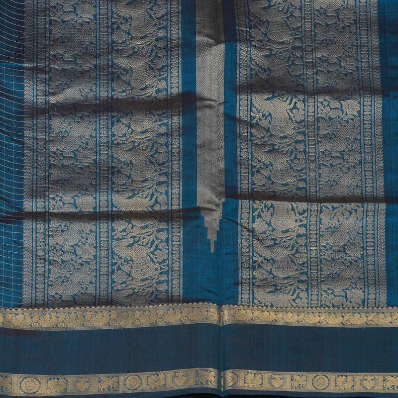 Hayagrivas Ramar Blue Kanchi Silk Cotton Saree KSBE124C8-31