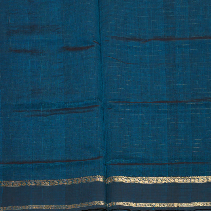 Hayagrivas Rama Blue Kanchi Silk Cotton Saree KSBE124C8-32