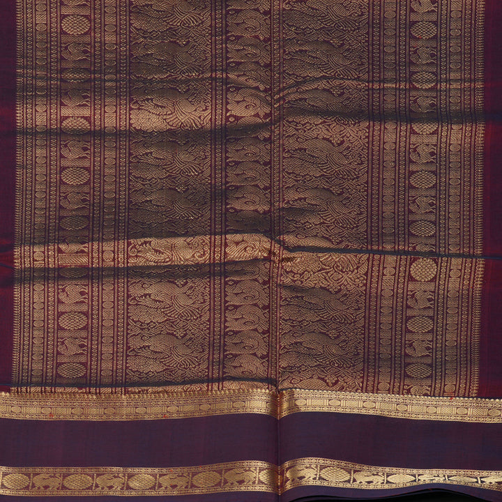 Hayagrivas Wine Kanchi Silk Cotton Saree KSBE124C8-4