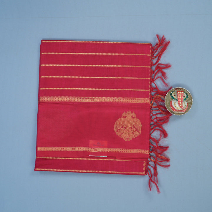 Hayagrivas Pink Kanchi Silk Cotton Saree KSBE124C9-11