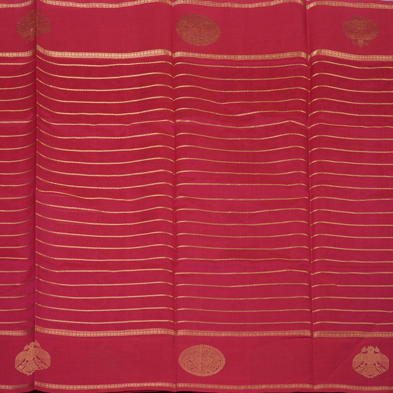 Hayagrivas Pink Kanchi Silk Cotton Saree KSBE124C9-11