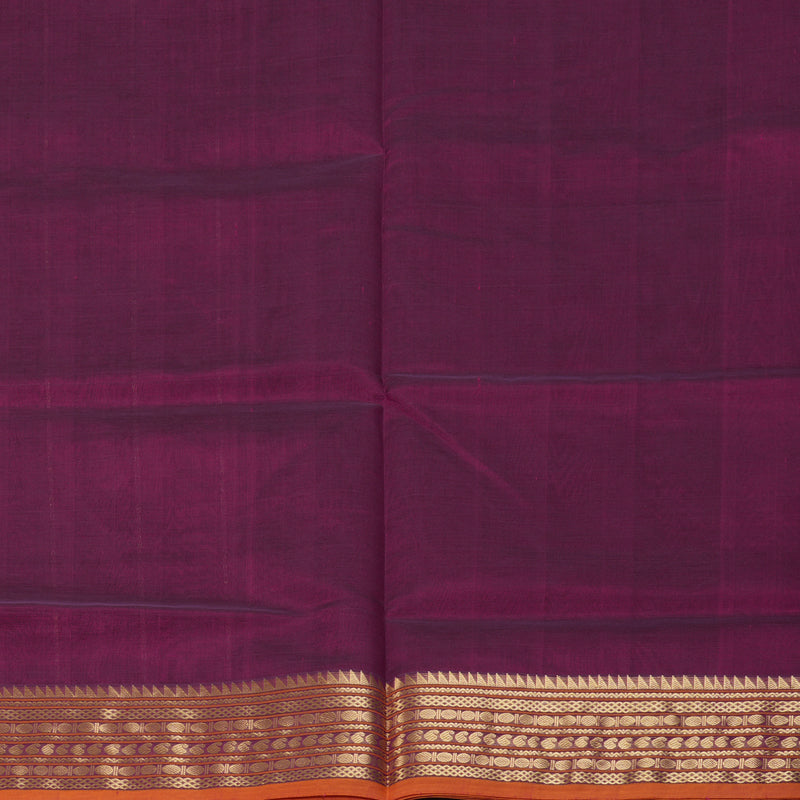 Hayagrivas Magenta Kanchi Silk Cotton Saree KSBE124C9-13