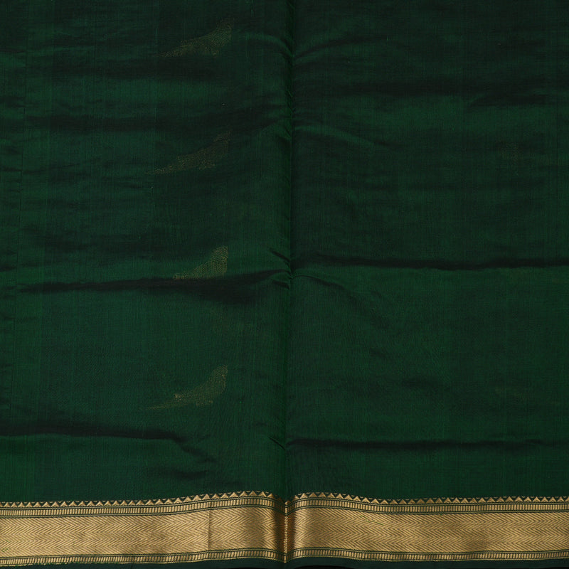Hayagrivas Bottle Green Kanchi Silk Cotton Saree KSBE124C9-14