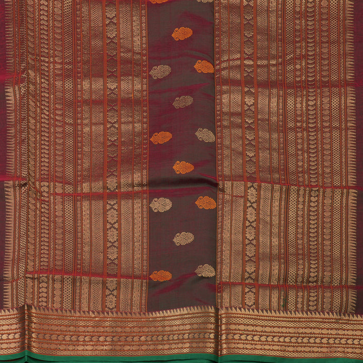 Hayagrivas Manthalir Kanchi Silk Cotton Saree KSBE124C9-7