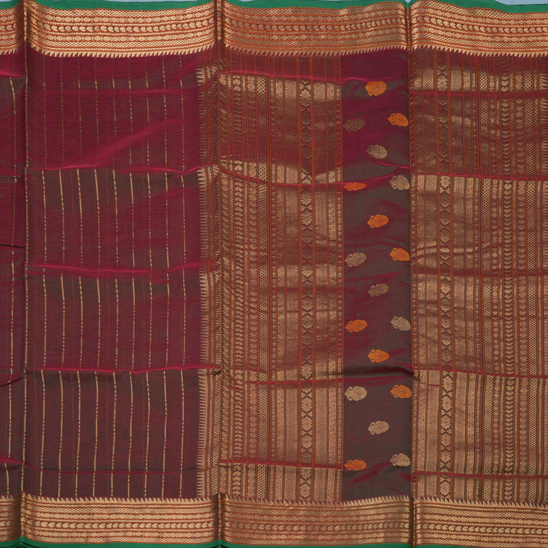 Hayagrivas Manthalir Kanchi Silk Cotton Saree KSBE124C9-7