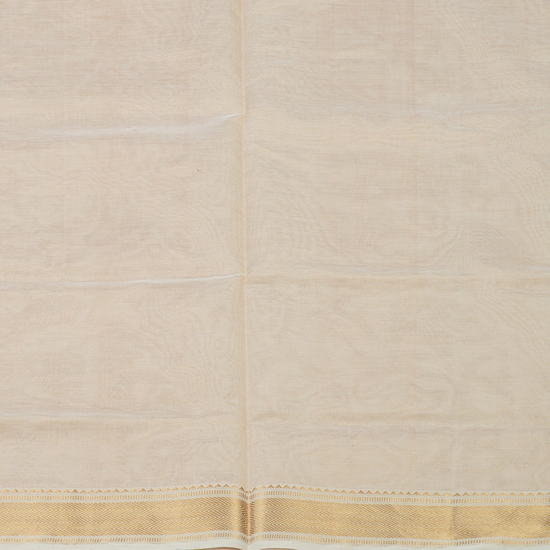 Hayagrivas Half-White Kanchi Silk Cotton Saree KSBE124C9-9