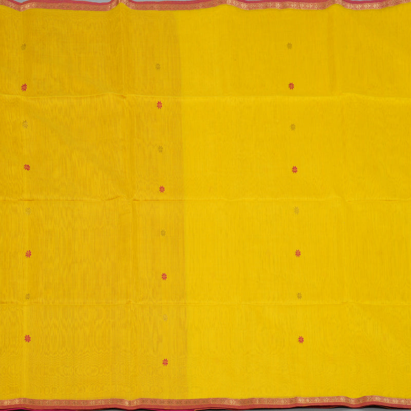 Hayagrivas Yellow Maheswari Cotton Saree KSBE125C2-11