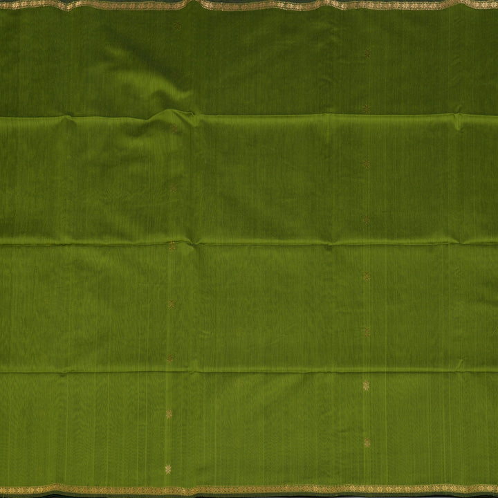 Hayagrivas Parrot Green Maheswari Cotton Saree KSBE125C2-17