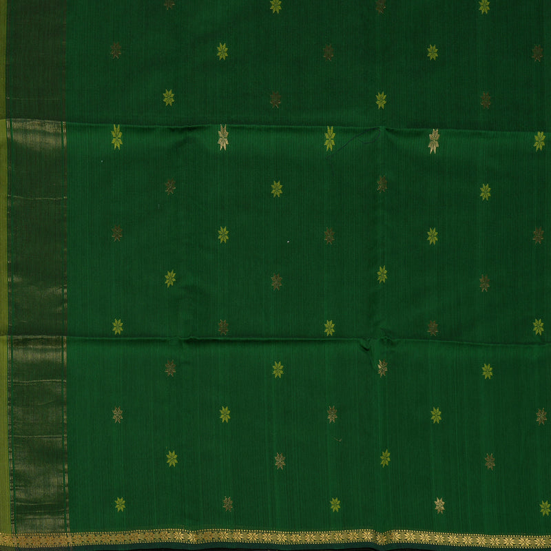 Hayagrivas Parrot Green Maheswari Cotton Saree KSBE125C2-17