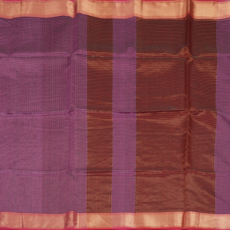 Hayagrivas Mild Purple Kora Silk Cotton Saree KSBE125C3-10