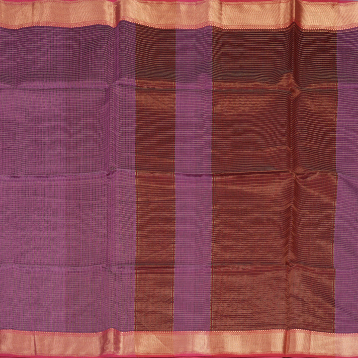 Hayagrivas Mild Purple Kora Silk Cotton Saree KSBE125C3-10