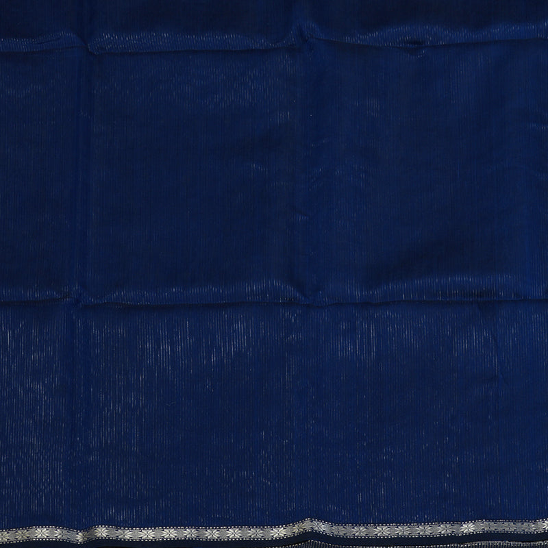 Hayagrivas Royal Blue Maheswari Cotton Saree KSBE125C3-3