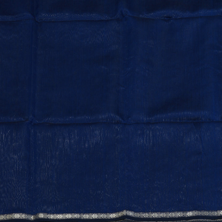 Hayagrivas Royal Blue Maheswari Cotton Saree KSBE125C3-3
