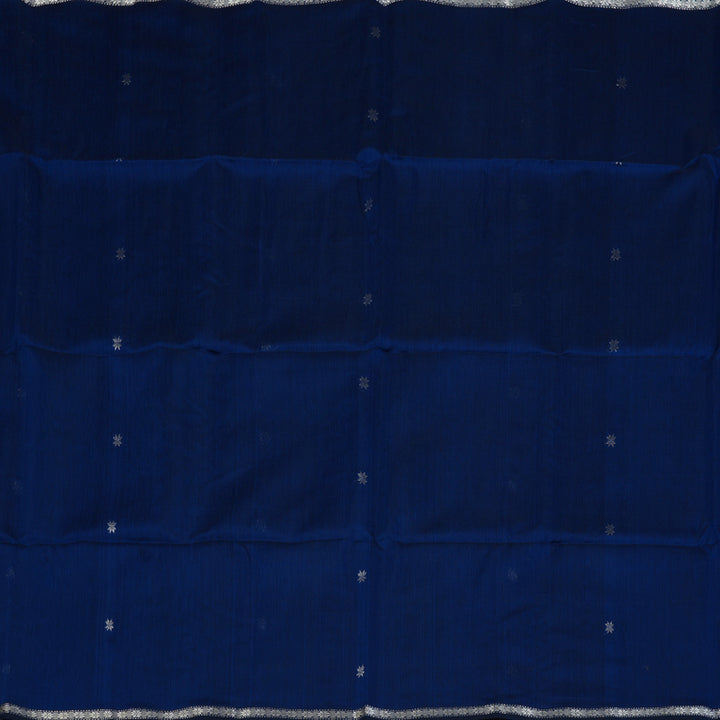 Hayagrivas Royal Blue Maheswari Cotton Saree KSBE125C3-3