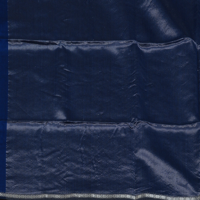 Hayagrivas Royal Blue Maheswari Cotton Saree KSBE125C3-3