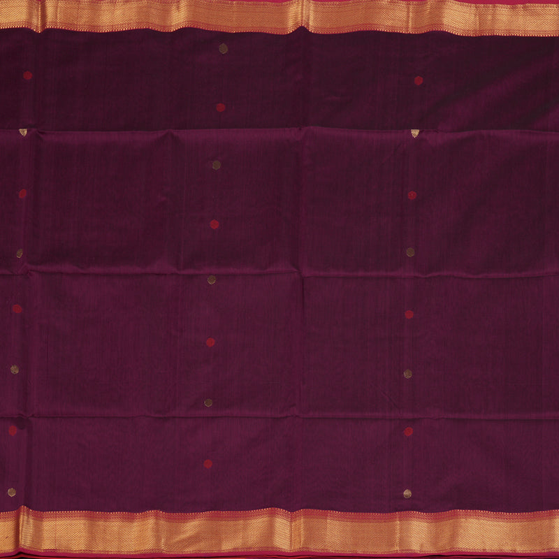 Hayagrivas Purple Maheswari Cotton Saree KSBE125C4-15