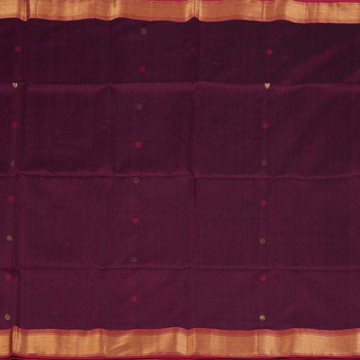 Hayagrivas Purple Maheswari Cotton Saree KSBE125C4-15