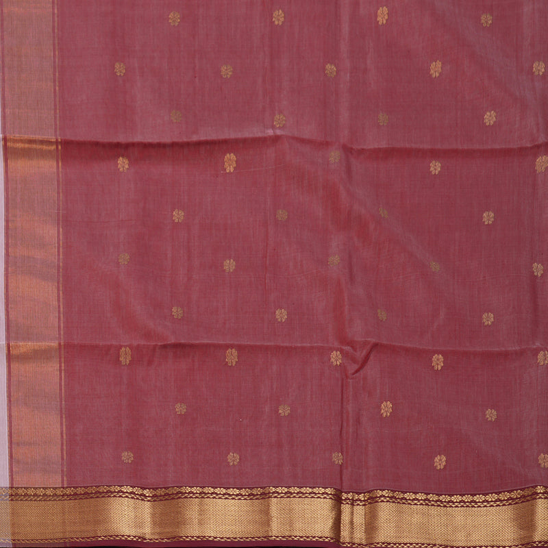 Hayagrivas Maroon Maheswari Cotton Saree KSBE125C4-29