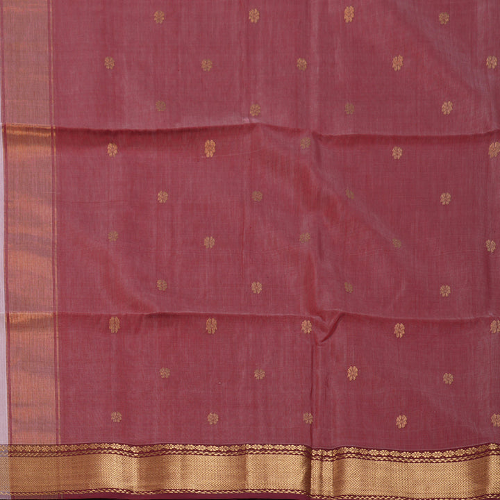 Hayagrivas Maroon Maheswari Cotton Saree KSBE125C4-29
