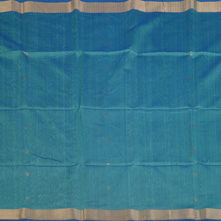 Hayagrivas Teal Maheswari Cotton Saree KSBE125C4-34