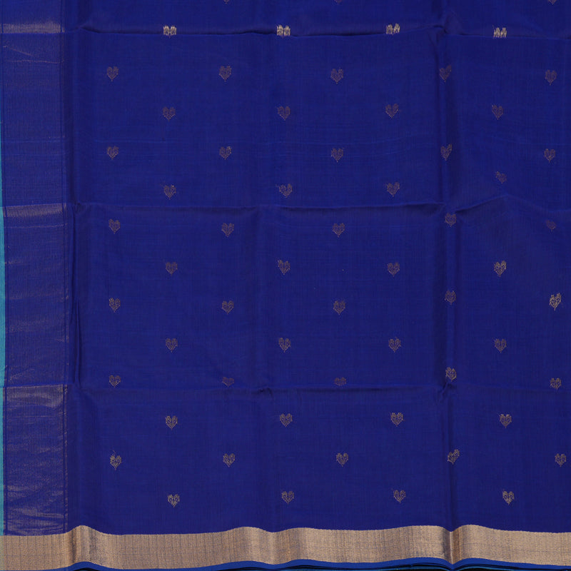 Hayagrivas Teal Maheswari Cotton Saree KSBE125C4-34