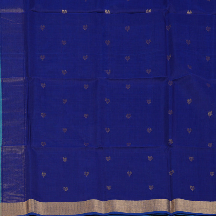 Hayagrivas Teal Maheswari Cotton Saree KSBE125C4-34