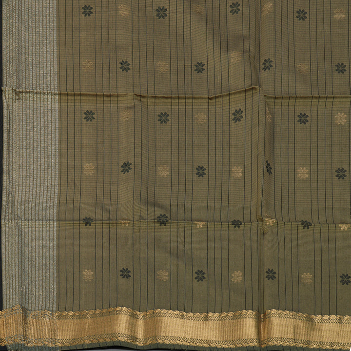 Hayagrivas Black Maheswari Cotton Saree KSBE125C4-38