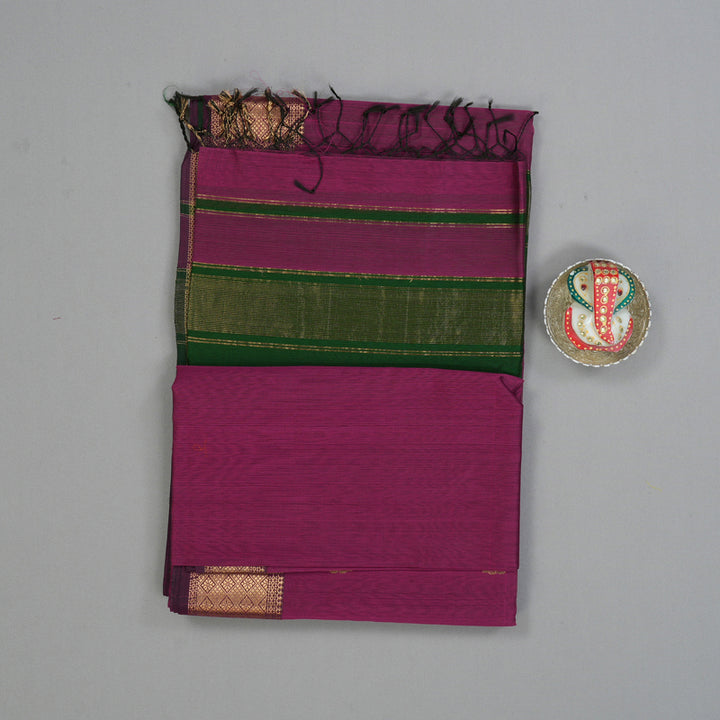 Hayagrivas Purple Maheswari Cotton Saree KSBE125C4-41
