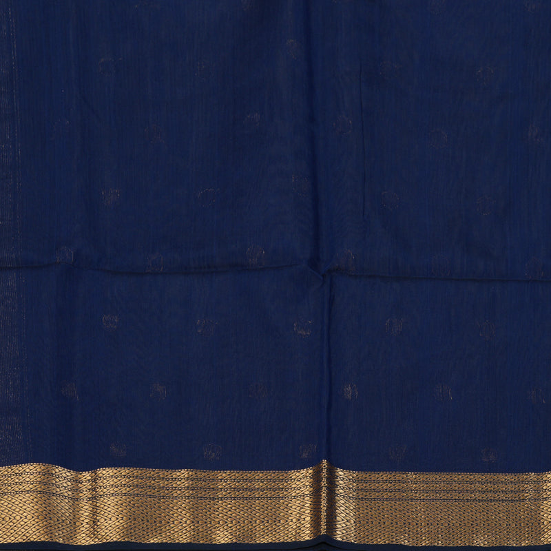 Hayagrivas Dark Blue Maheswari Cotton Saree KSBE125C4-8