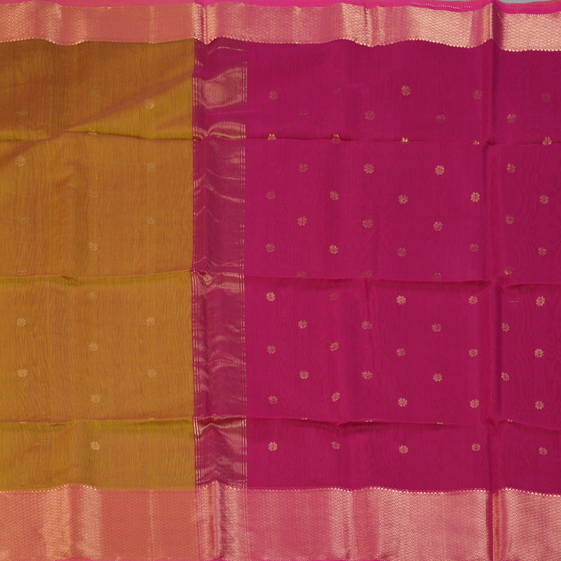 Hayagrivas Honey Mustard Maheswari Cotton Saree KSBE125C5-8