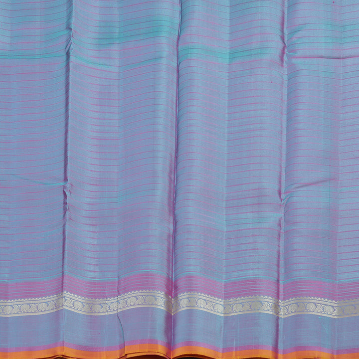Hayagrivas Handloom Purple Kanjivaram Silk Saree KSBE126C2-3
