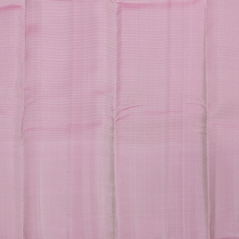 Hayagrivas Handloom Cream Kanjivaram Silk Saree with Lavendar Border KSBE126C5-1