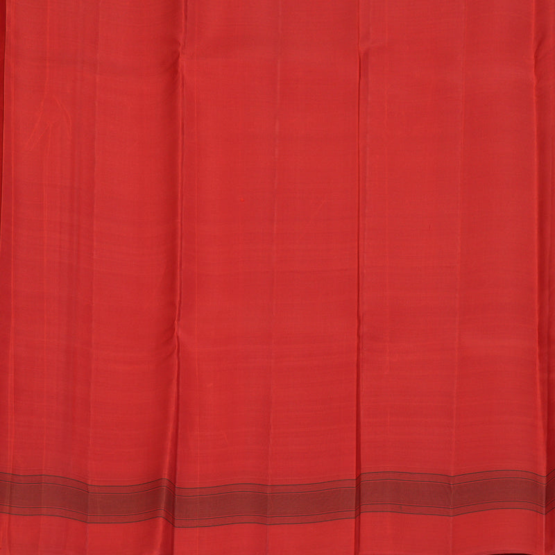 Hayagrivas Handloom Yellow & Sky Blue Checks Kanjivaram Silk Saree KSBE126C7-4