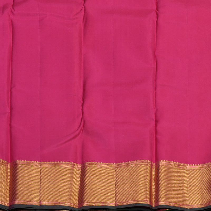 Hayagrivas Handloom Pink Kanjivaram Silk Saree KSBE127C10-13