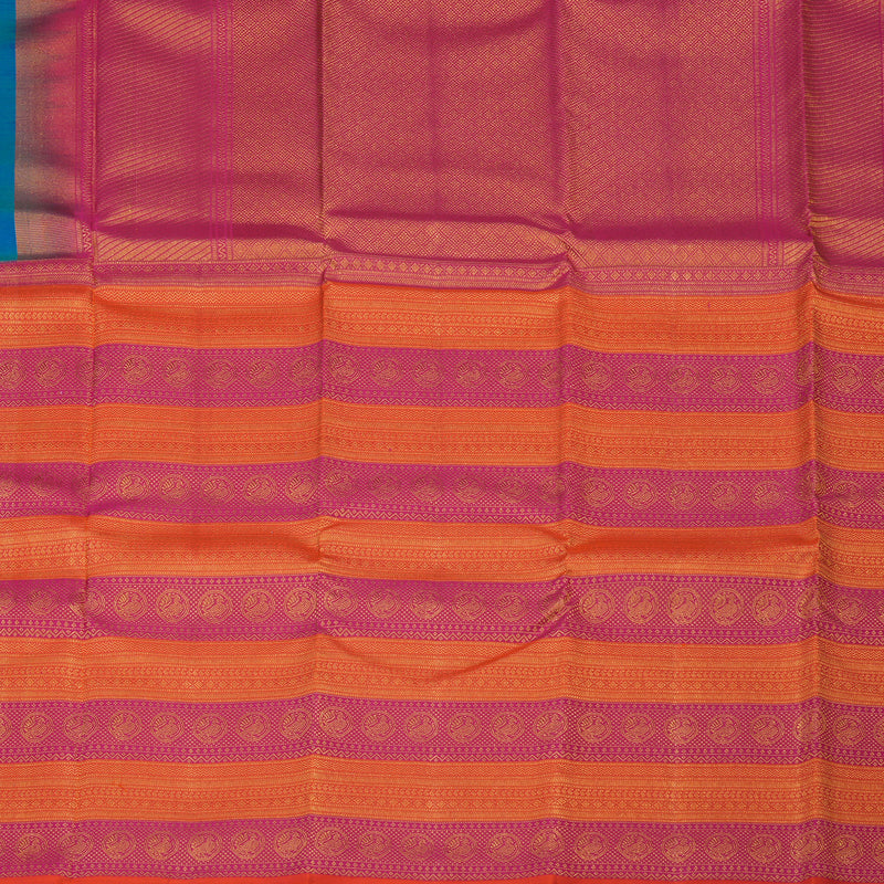 Hayagrivas Handloom Mayilkazhuthu Kanjivaram Silk Saree KSBE127C7-3