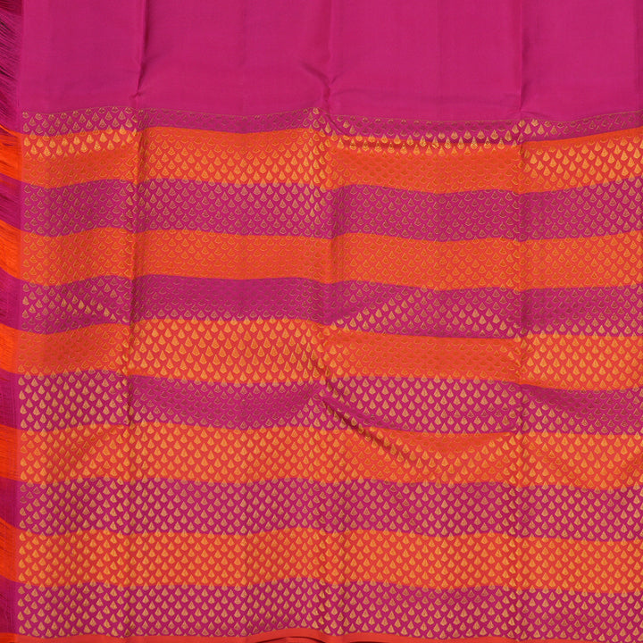 Hayagrivas Handloom Bottle Green Kanjivaram Silk Saree KSBE127C7-4
