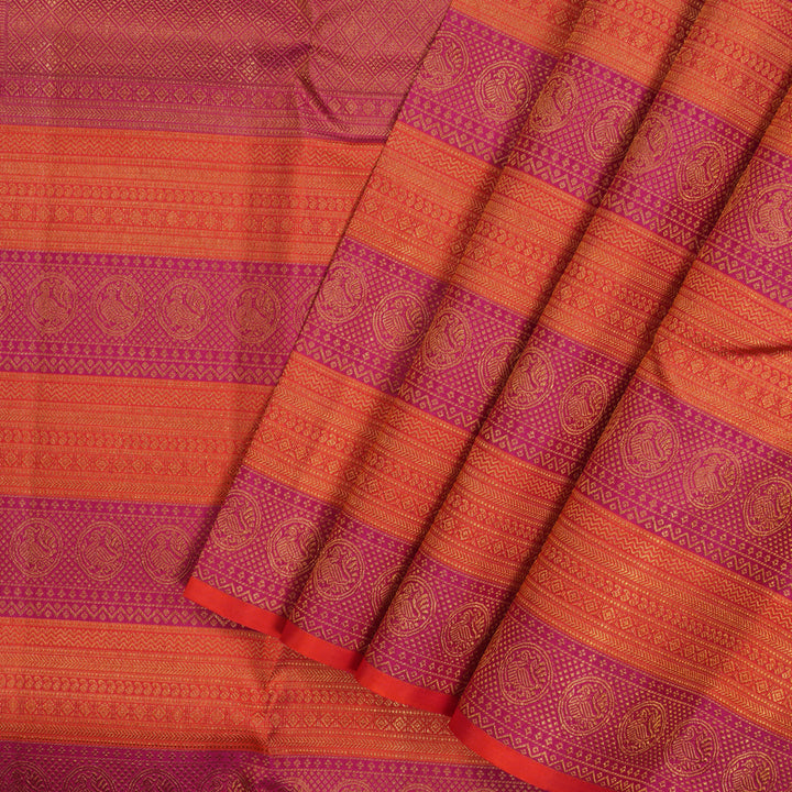 Hayagrivas Handloom Bottle Green Kanjivaram Silk Saree KSBE127C7-4