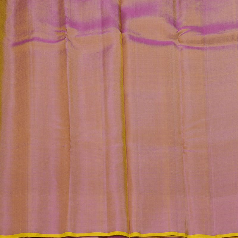 Hayagrivas Handloom Lime Green Kanjivaram Silk Saree KSBE135C3-6