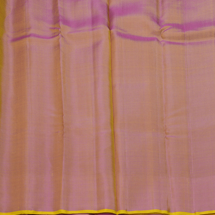 Hayagrivas Handloom Lime Green Kanjivaram Silk Saree KSBE135C3-6