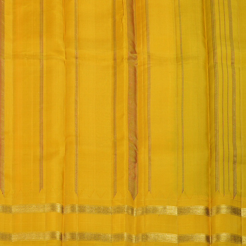 Hayagrivas Handloom Navy Blue Kanjivaram Silk Saree with Ganga Jamuna Border KSBE135C6-1