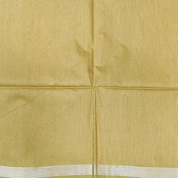 Hayagrivas Pale Yellow Fancy Cotton Saree KSBE142C4-6