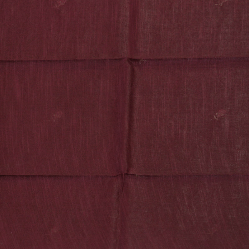 Hayagrivas Maroon Fancy Cotton Saree KSBE142C6-3