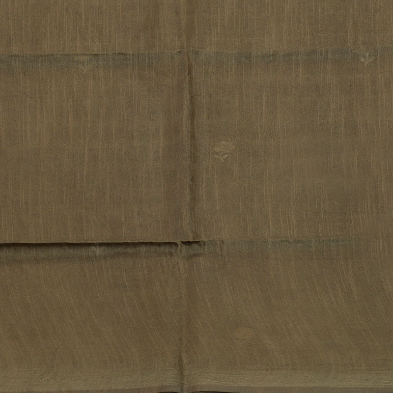 Hayagrivas Greenish-Brown Fancy Cotton Saree KSBE142C7-7