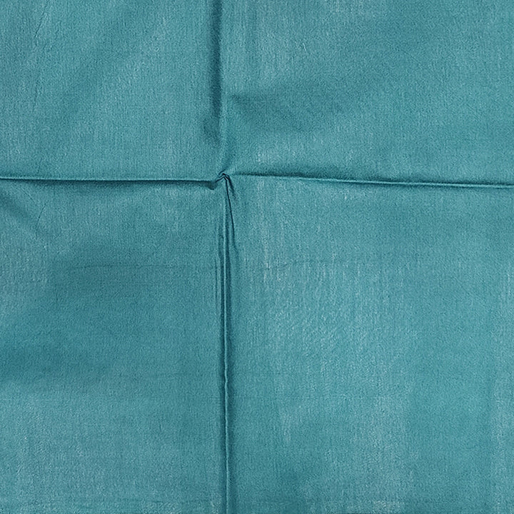 Hayagrivas Teal Green Fancy Cotton Saree KSBE143C1-10