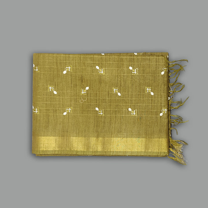Hayagrivas Sage Green Fancy Cotton Saree KSBE143C10-4