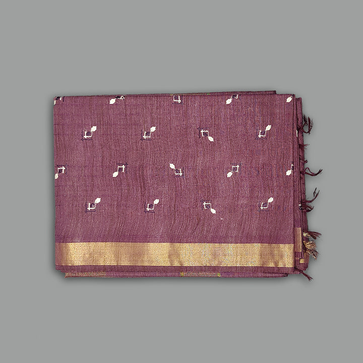 Hayagrivas Mauve Fancy Cotton Saree KSBE143C10-5