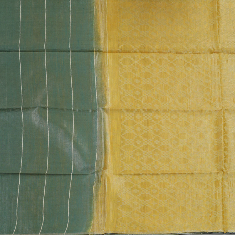 Hayagrivas Light Green Fancy Cotton Saree KSBE143C3-3