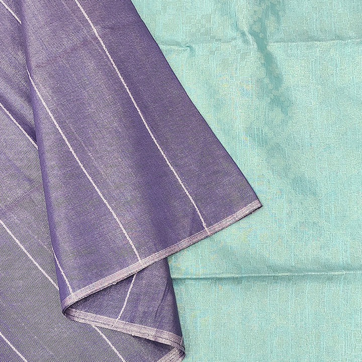 Hayagrivas Blue Fancy Tissue Saree KSBE143C3-7