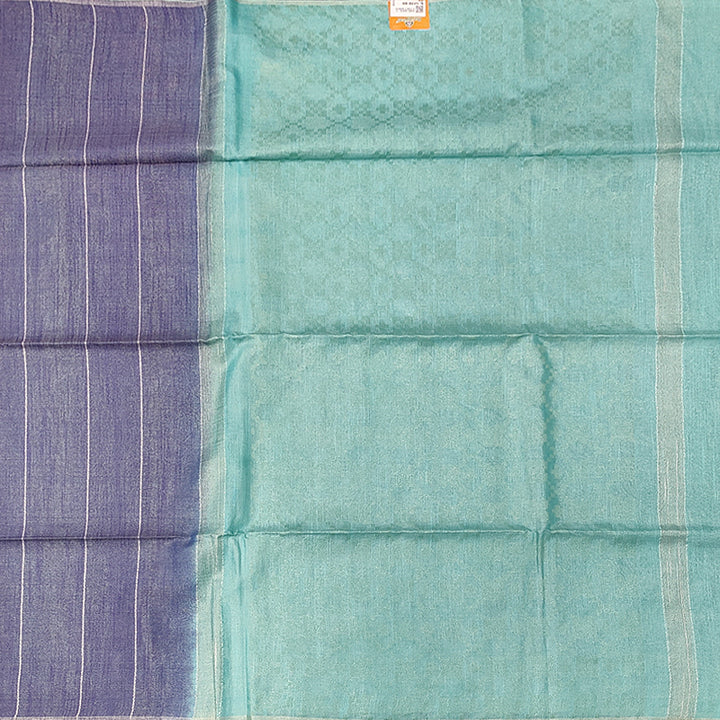 Hayagrivas Blue Fancy Tissue Saree KSBE143C3-7